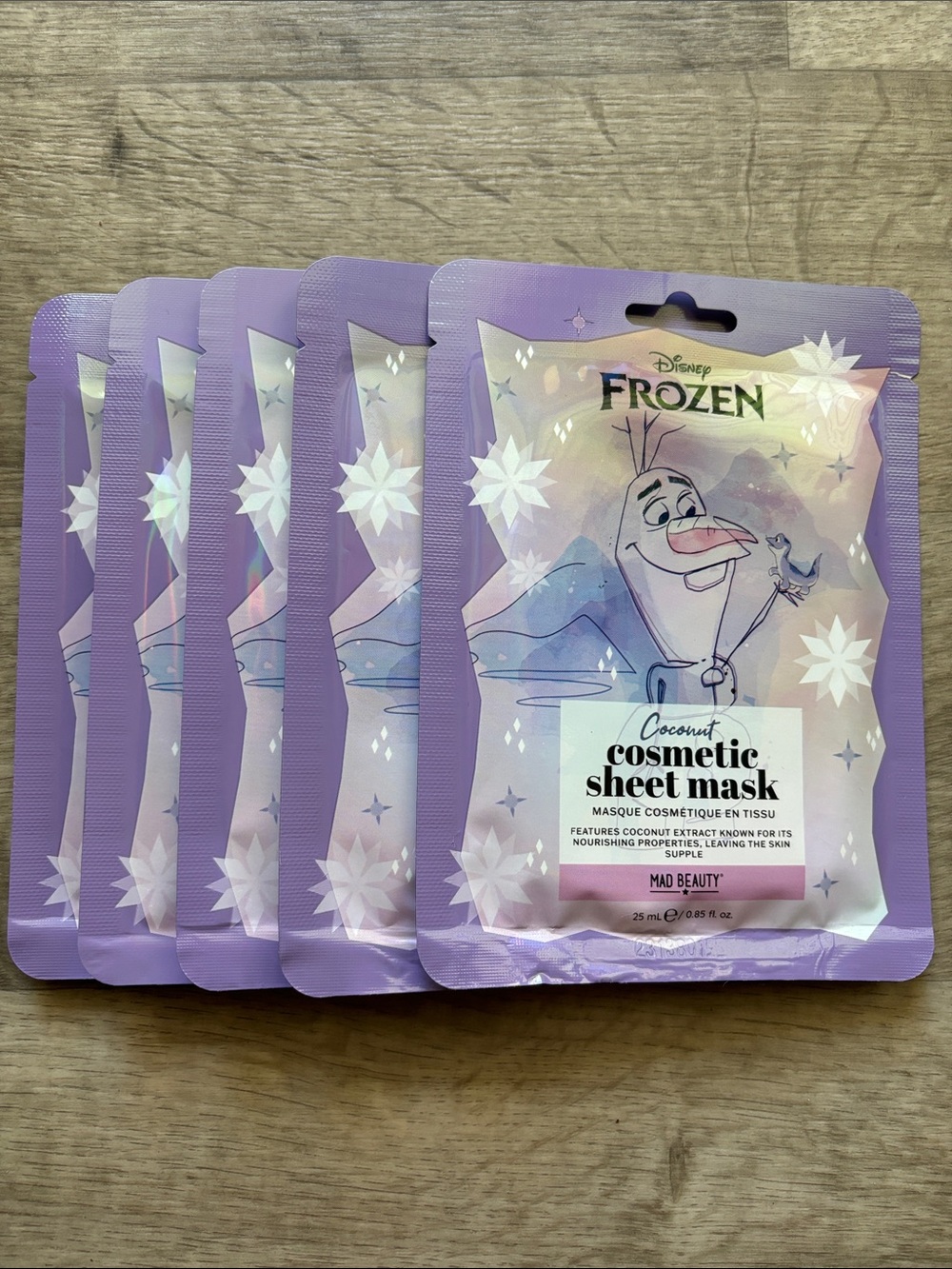 Disney Frozen Coconut Cosmetic Sheet Mask - Lavender Purple